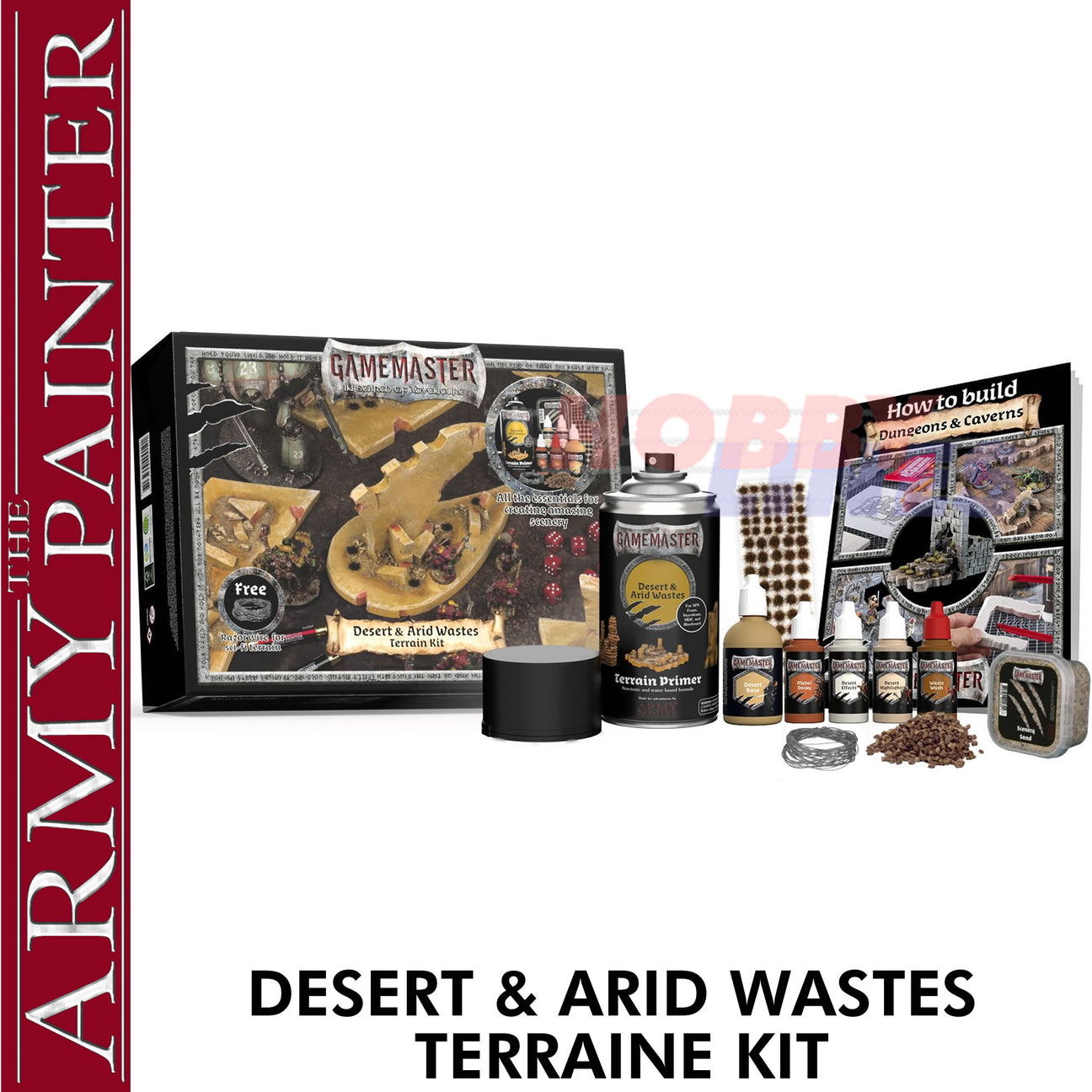 GAMEMASTER TERRAIN KIT DESERT & ARID WASTES paints & more Army Painter GM4001P