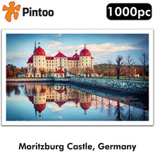 Load image into Gallery viewer, Showpiece Puzzle  MORITZBURG CASTLE, GERMANY 20&quot; x 32&quot; 1000pc PINTOO H2174

