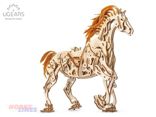 HORSE MECHANOID Wooden Mechanical Automaton Construction 3D Puzzle uGears 70054
