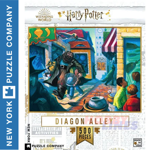 Harry Potter DIAGON ALLEY New York Puzzle Company 500pc Jigsaw HP1358