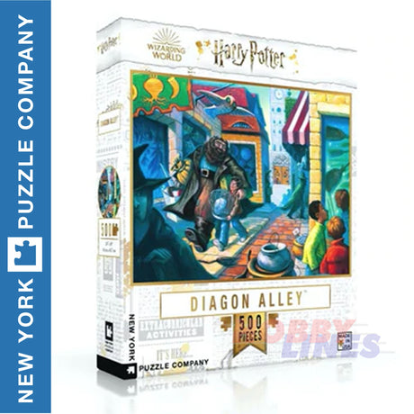 Harry Potter DIAGON ALLEY New York Puzzle Company 500pc Jigsaw HP1358