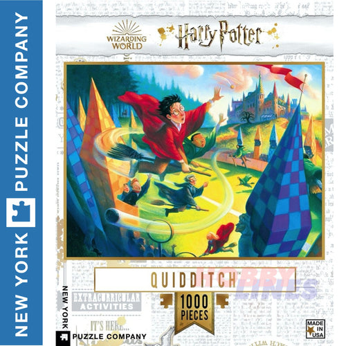 Harry Potter QUIDDITCH New York Puzzle Company 1000pc Jigsaw HP1361
