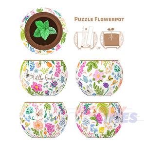 3D Puzzle FLOWERPOT Little Garden 80 pieces PINTOO Puzzles K1054