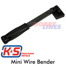 Load image into Gallery viewer, KS Metals KS323 Mini Wire Bender Brass Steel Piano Wire Bending Tool
