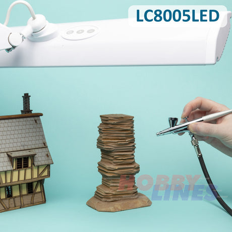 LED TASK LAMP with DIMMER  6000-7000K light 90 CRI Compact LightCraft LC8005LED