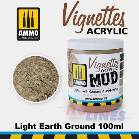 VIGNETTES ACRYLICS Mud Earth Sand Concrete Asphalt  Full Range AMMO Mig Jimenez