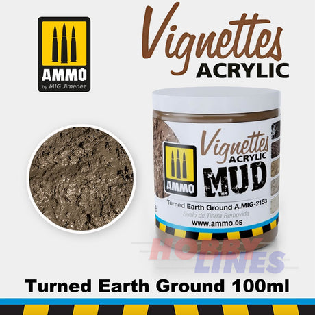 VIGNETTES ACRYLICS Mud Earth Sand Concrete Asphalt  Full Range AMMO Mig Jimenez