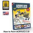 How to Paint ACRYLICS 2.0 Modelling Guide Book (English) Ammo by Mig MIG6046