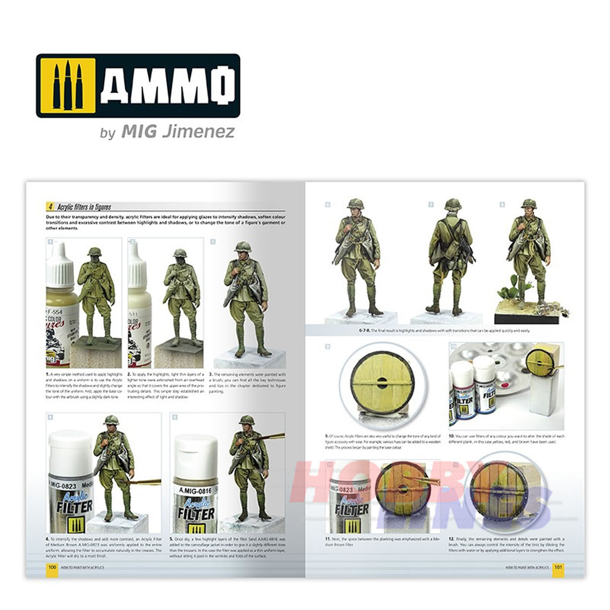 How to Paint ACRYLICS 2.0 Modelling Guide Book (English) Ammo by Mig MIG6046