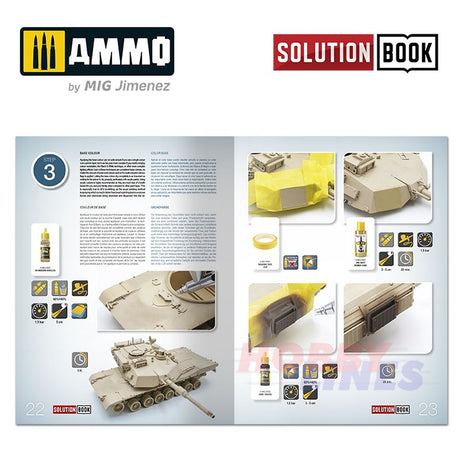 How to Paint Modern US Military Sand Scheme SOLUTION BOOK Ammo Mig MIG6512