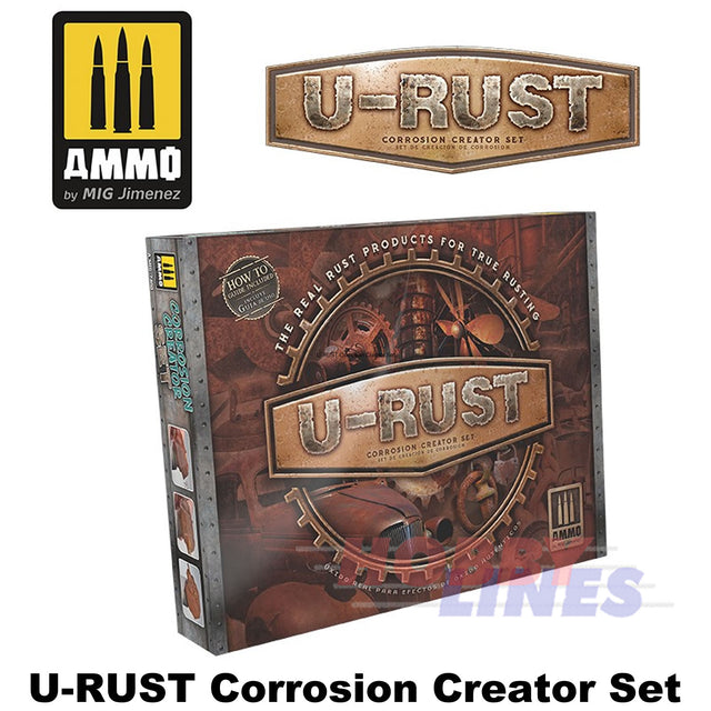 U-RUST Corrosion Creator Set Create Effects Oxidation  process Ammo Mig AMIG7460