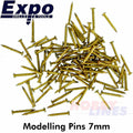 SHIP MODELLING PINS BRASS 7/10/12mm Model Building pack 200 approx. Expo Tools