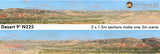DESERT N225 N Gauge ID Backscenes Art printers Standard / Premium 9"