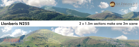 LLANBERIS PN255 N Gauge ID Backscenes Art printers Premium 9"