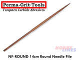 Perma-Grit NF-ROUND - NEEDLE FILE Round Tungsten Carbide Permagrit