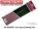 Perma-Grit NF-ROUND - NEEDLE FILE Round Tungsten Carbide Permagrit