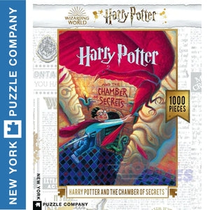 Harry Potter CHAMBER OF SECRETS New York Puzzle Company 1000pc Jigsaw NPZHP1602