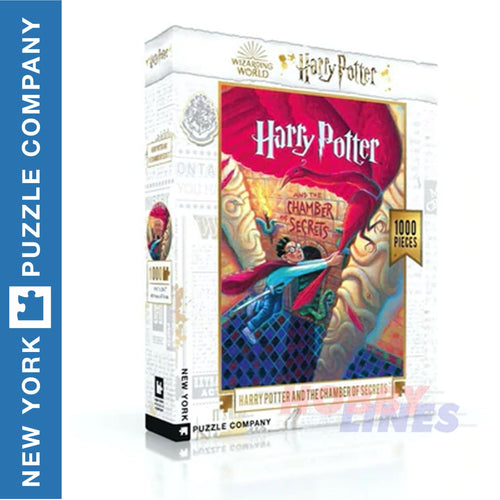 Harry Potter CHAMBER OF SECRETS New York Puzzle Company 1000pc Jigsaw NPZHP1602