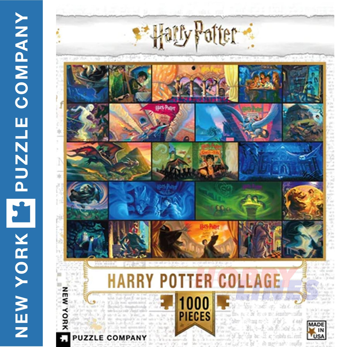 HARRY POTTER COLLAGE New York Puzzle CoMPANY 1000pc Jigsaw NPZHP1895