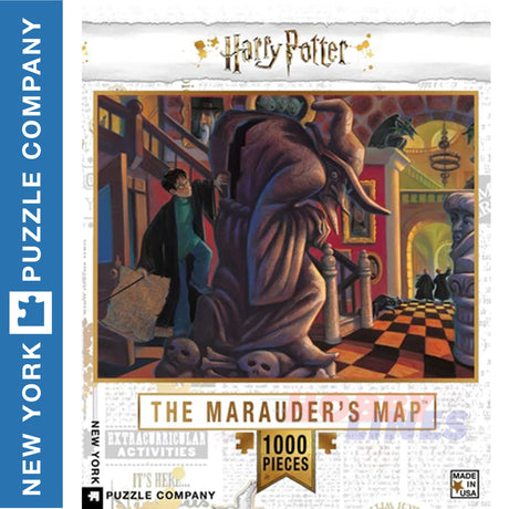 Harry Potter THE MARAUDER'S MAP New York Puzzle Company 1000pc Jigsaw NPZHP1914