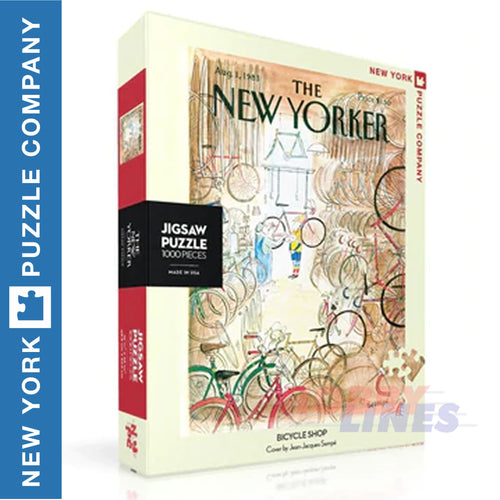 New Yorker BICYCLE SHOP New York Puzzle Company 1000pc Jigsaw NPZNY1706