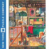 New Yorker CHRISTMAS ATTIC  New York Puzzle Company 1000pc Jigsaw NPZNY1713