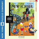 New Yorker OFF THE LEASH New York Puzzle Company 1000pc Jigsaw NPZNY1802