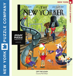 New Yorker OFF THE LEASH New York Puzzle Company 1000pc Jigsaw NPZNY1802