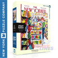 New Yorker THE BOOKSTORE New York Puzzle Company 1000pc Jigsaw NPZNY1804