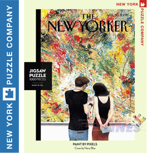 New Yorker PAINT BY NUMBERS New York Puzzle Company 1000pc Jigsaw NPZNY1890