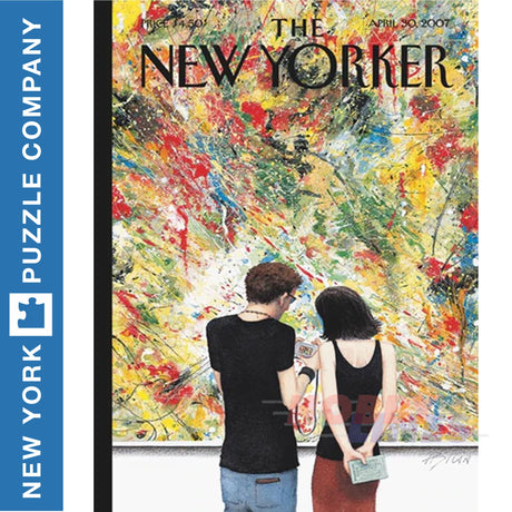 New Yorker PAINT BY NUMBERS New York Puzzle Company 1000pc Jigsaw NPZNY1890