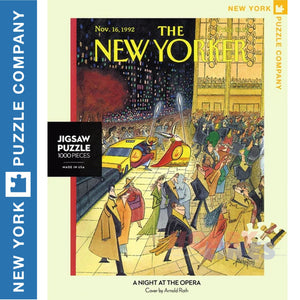 New Yorker A NIGHT AT THE OPERA New York Puzzle Company 1000pc Jigsaw NPZNY1956