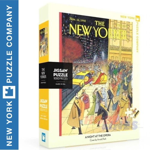 New Yorker A NIGHT AT THE OPERA New York Puzzle Company 1000pc Jigsaw NPZNY1956