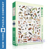 INSECTS New York Puzzle Company 1000pc Bugs Jigsaw NPZPD1832