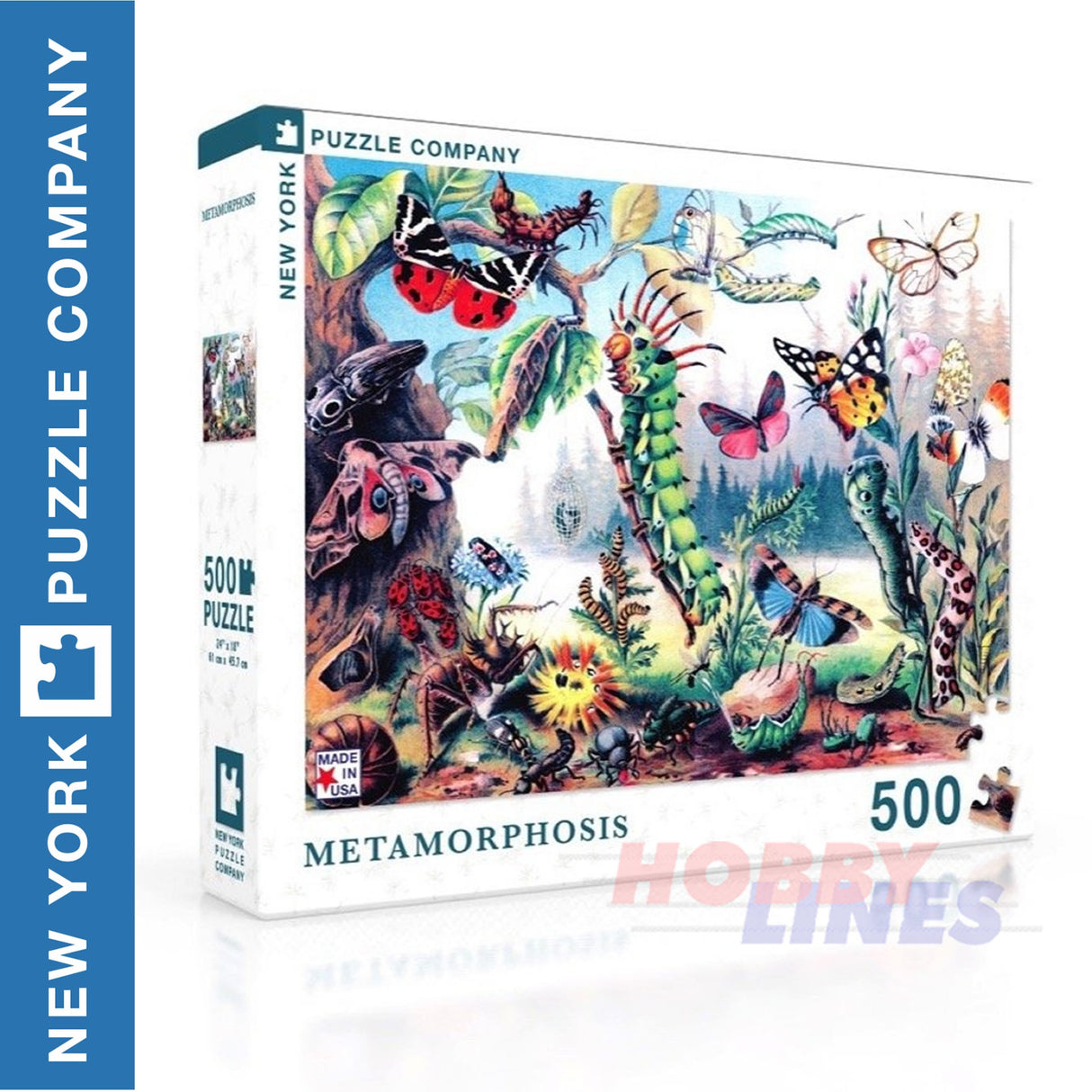 METAMORPHOSIS New York Puzzle Company M. Morin 500pc Jigsaw NPZPD1920