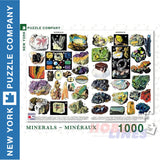 MINERALS & GEMS New York Puzzle Company 1000pc Jigsaw NPZPD1977
