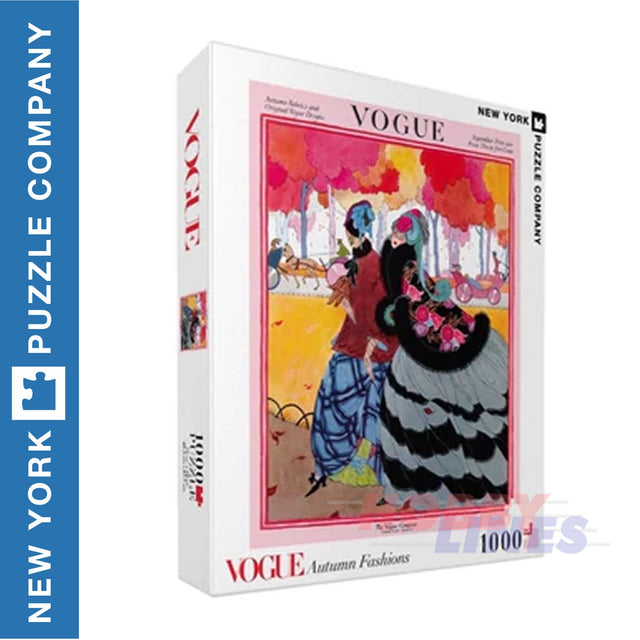 Vogue AUTUMN FASHIONS New York Puzzle Company 1000pc Jigsaw NPZVG1710