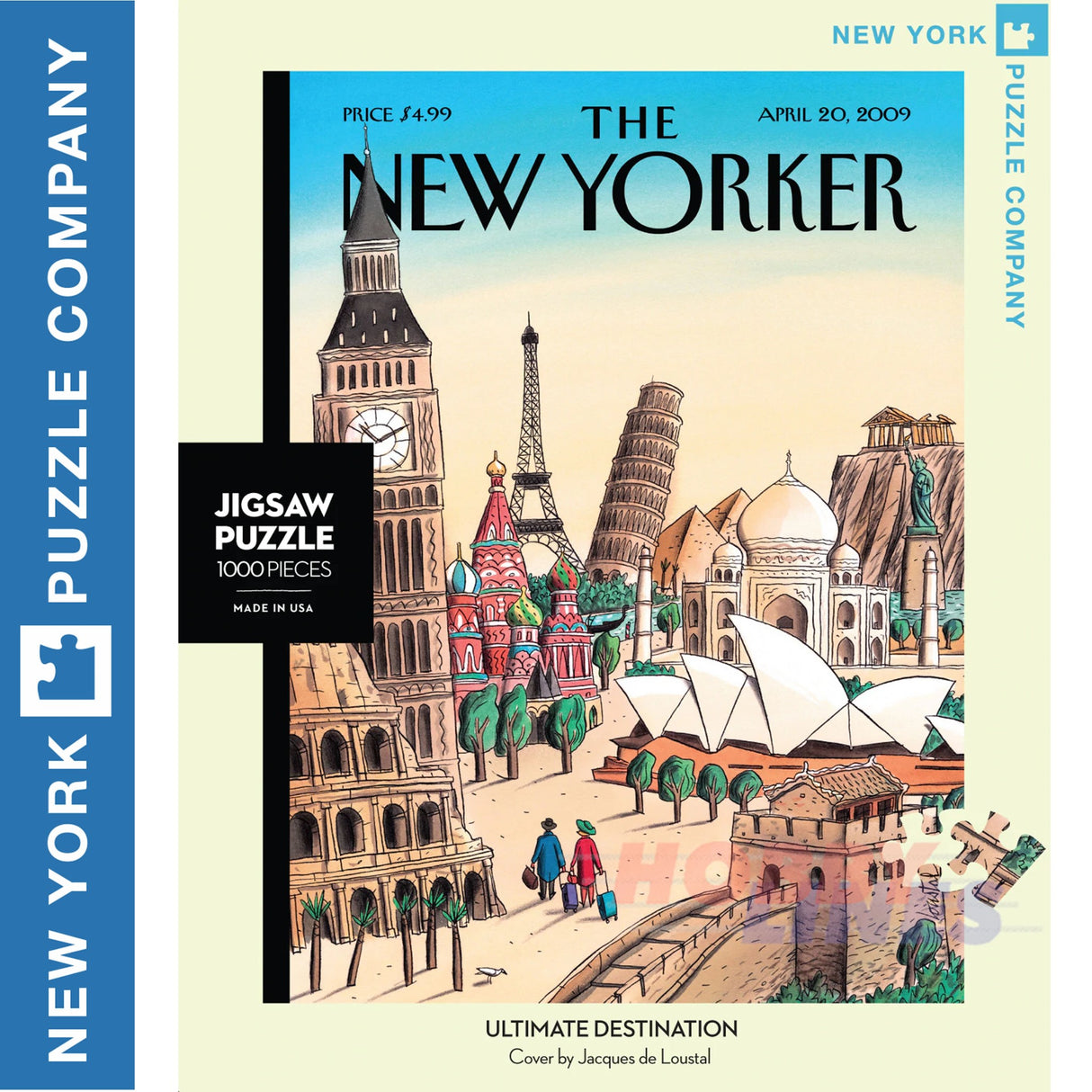 SUNDAY AFTERNOON IN CENTRAL PARK New York Puzzle Company 1000pc Jigsaw NY151