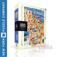 Load image into Gallery viewer, New Yorker BEECHGOING New York Puzzle Company Sea Sand Beech 1000pc Jigsaw NY162
