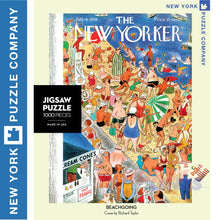 Load image into Gallery viewer, New Yorker BEECHGOING New York Puzzle Company Sea Sand Beech 1000pc Jigsaw NY162
