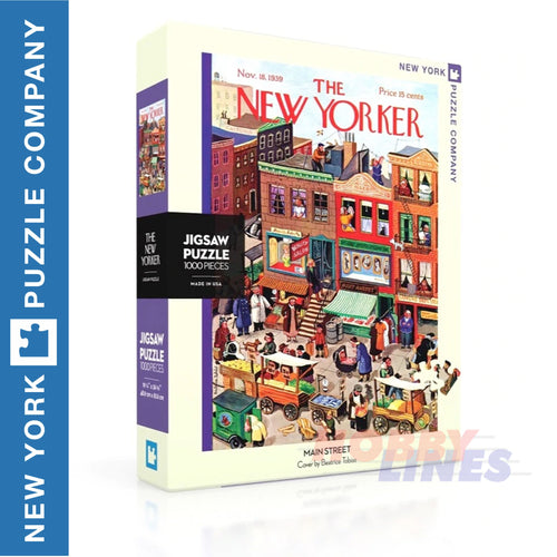 New Yorker MAIN STREET New York Puzzle Company 1000pc Jigsaw NY165