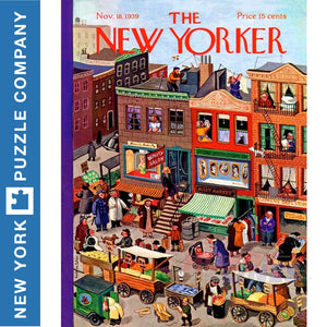 New Yorker MAIN STREET New York Puzzle Company 1000pc Jigsaw NY165