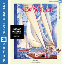 Load image into Gallery viewer, New Yorker REGATTA New York Puzzle Company Sailing Yachts 1000pc Jigsaw NY197
