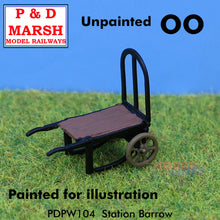 Load image into Gallery viewer, STATION BARROW White metal P&amp;D Marsh Unpainted OO gauge PW104
