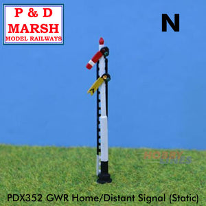 GWR HOME & DIST SIGNAL Painted ready to place P&D Marsh N gauge X352