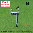 LH JUNCTION SIGNAL Painted ready to place P&D Marsh N gauge X354L