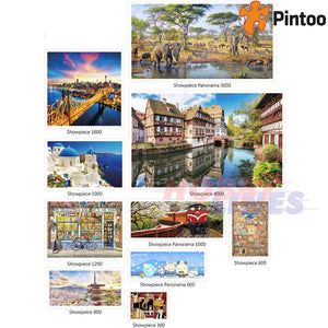 Showpiece Puzzle BEAUTIFUL SUNRISE OVER AMSTERDAM 20" x 32" 1000pc PINTOO H1770