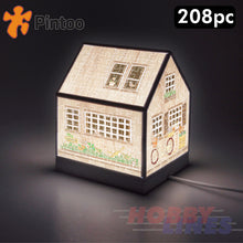 Load image into Gallery viewer, 3D Puzzle House Latern LITTLE WOODEN CABIN LED 208 pcs PINTOO Puzzles R1005
