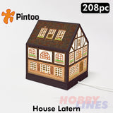 3D Puzzle House Latern HALF TIMBERED HOUSE LED 208 pcs PINTOO Puzzles R1006