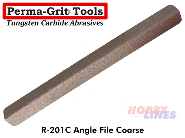 Perma-Grit R201C TANGENT TOOL COARSE Angle File Tungsten Carbide Permagrit